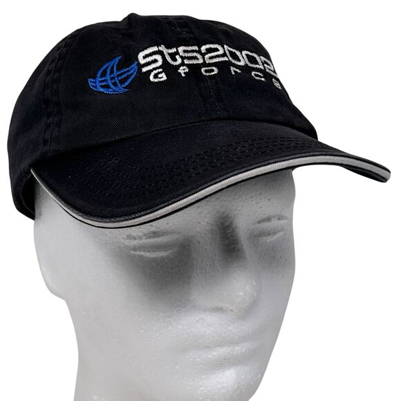 Vintage STS 2002 Gforce Sun Microsystems Dad Hat Baseball Cap Strapback Black - Picture 1 of 11